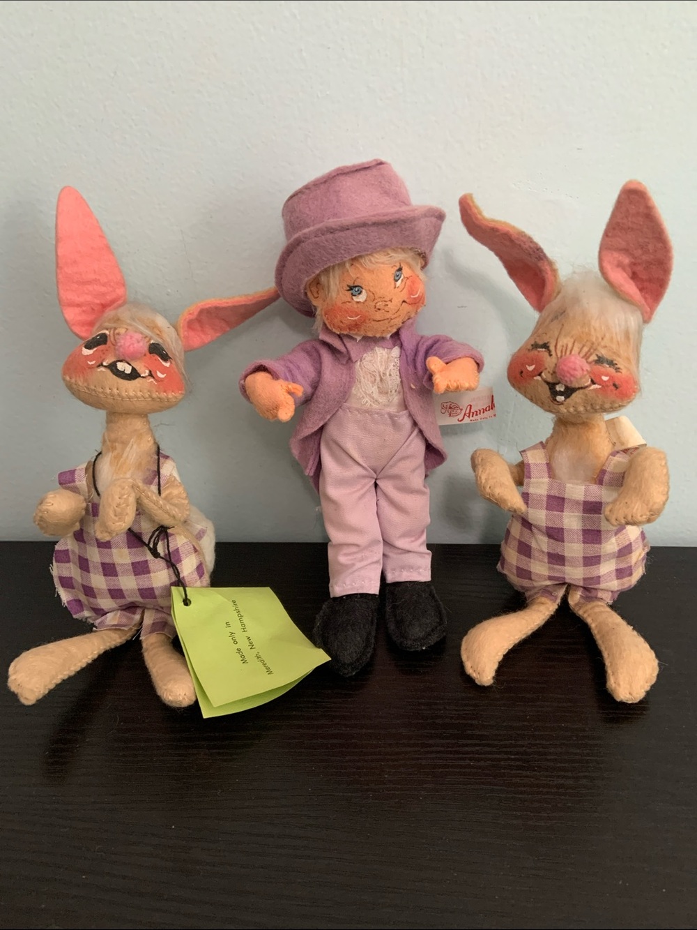 Annalee Rabbits and Dapper Man Group